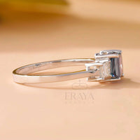 Blue Princess Ring – LG Diamond Ring - Ring