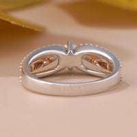 Crossover Bridal Ring – LG Diamond - Ring