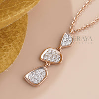 Necklace & Earring Set with LG Diamond Set -