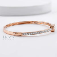 Emerald Cut Bracelet with Ethical diamond -