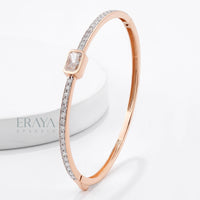 Emerald Cut Bracelet with Ethical diamond -