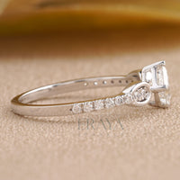 Princess Cut lab grown Diamond Ring - Ring