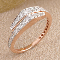 Unique Wrap Ring | Gold Engagement Band| - Ring
