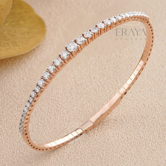 Dainty Diamond Stacking Bracelet - erayasparkle