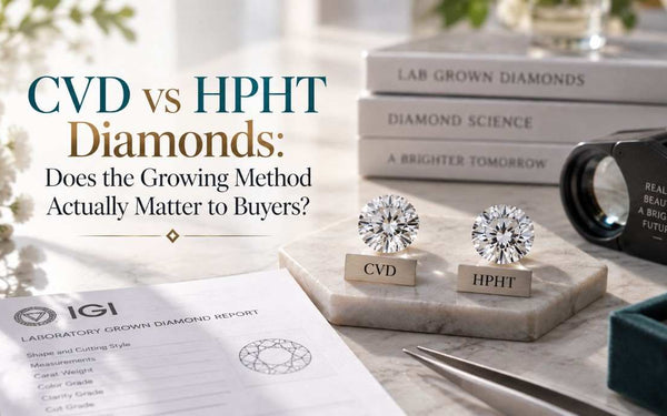 CVD vs HPHT Diamonds: Does the Growing Method Actually Matter to Buyers?