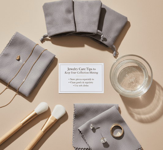 Caring for Your Jewelry: Tips to Keep Your Pieces Sparkling" - erayasparkle