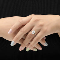 Oval Engagement Rings – 1.29 CT Lab Diamond - Ring