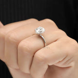 Oval Engagement Rings – 1.29 CT Lab Diamond - Ring