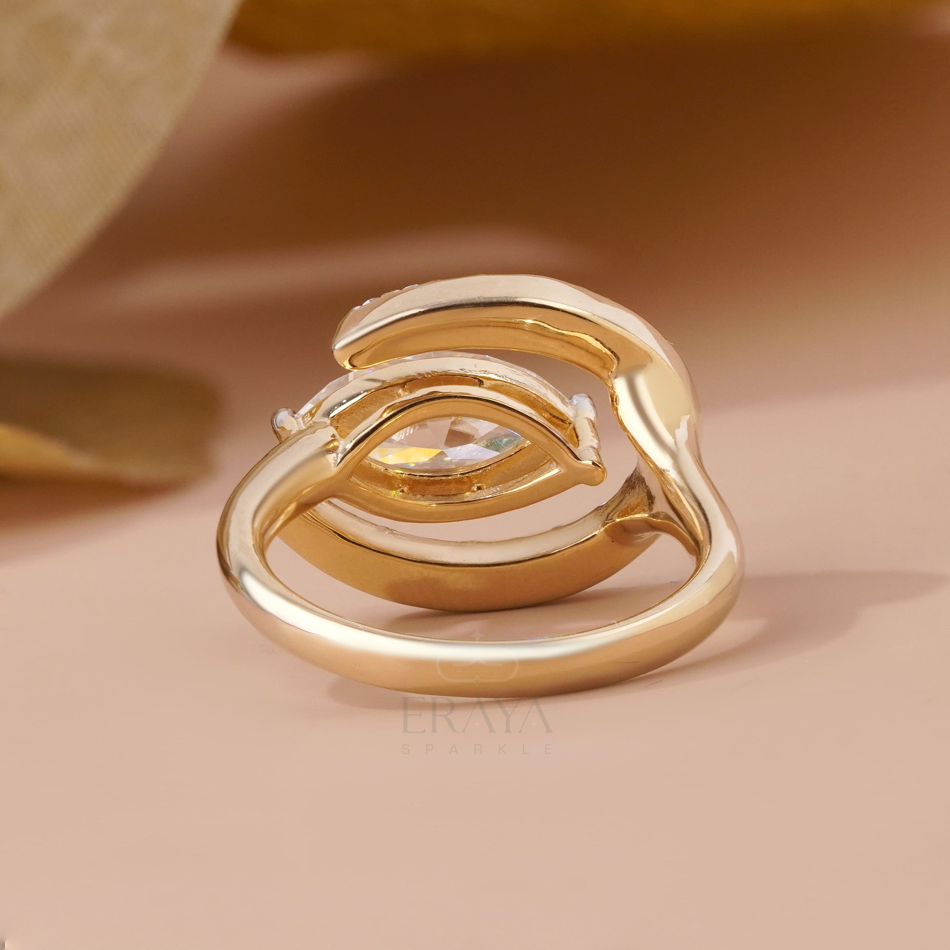 Vintage Marquise Engagement Ring – East West Gold - Ring