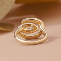 Vintage Marquise Engagement Ring – East West Gold - Ring