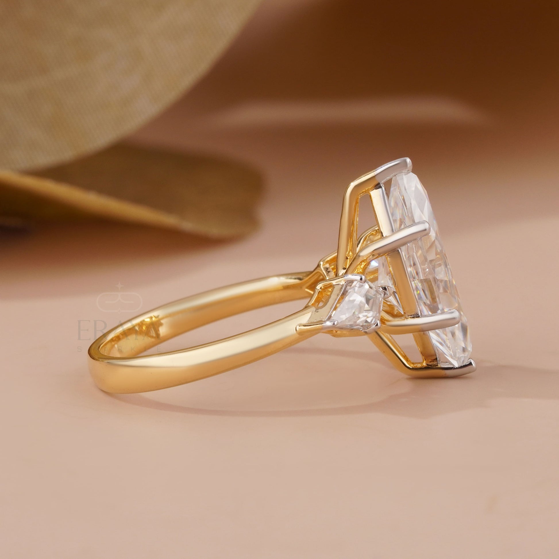 Hidden Halo Round Lab Diamond Ring - Ring