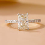 Radiant Cut Engagement Ring – Diamond Ring - 