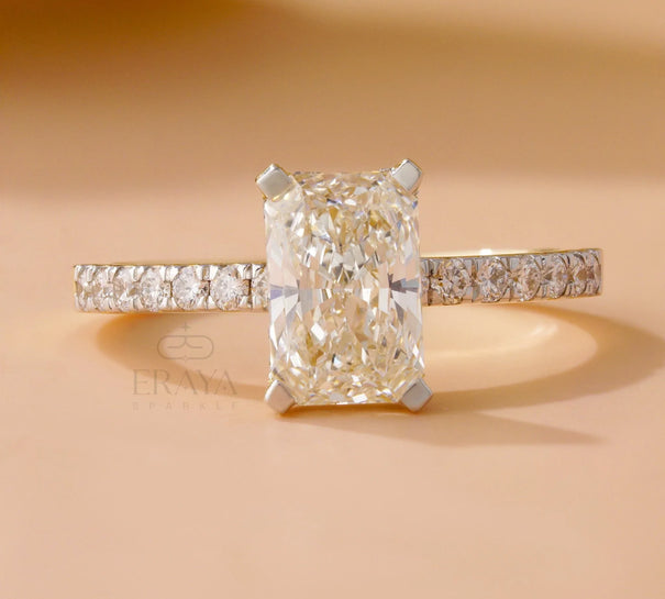Radiant Cut Engagement Ring – Diamond Ring - 