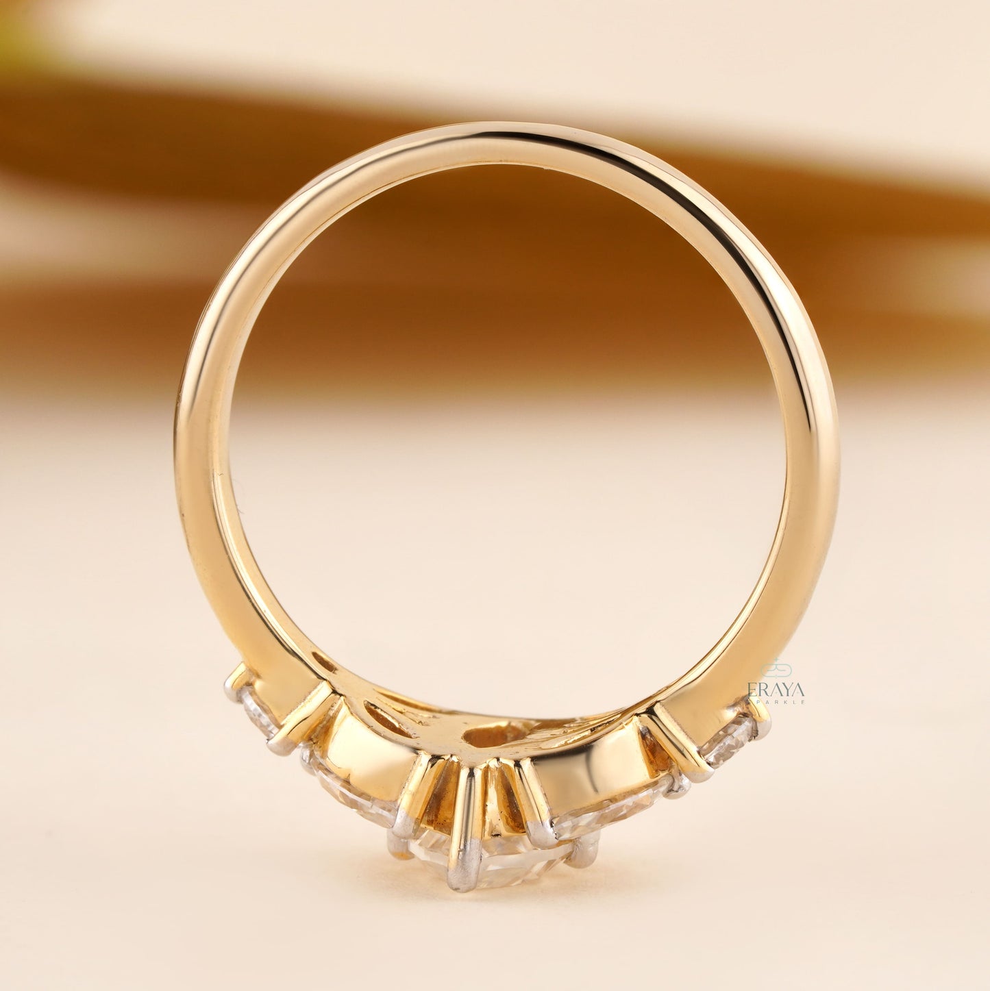 Marquise Diamond Engagement Ring | Lab Diamond Ring - Ring