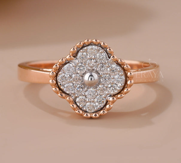 Clover Promise Ring – LG Diamond - Ring
