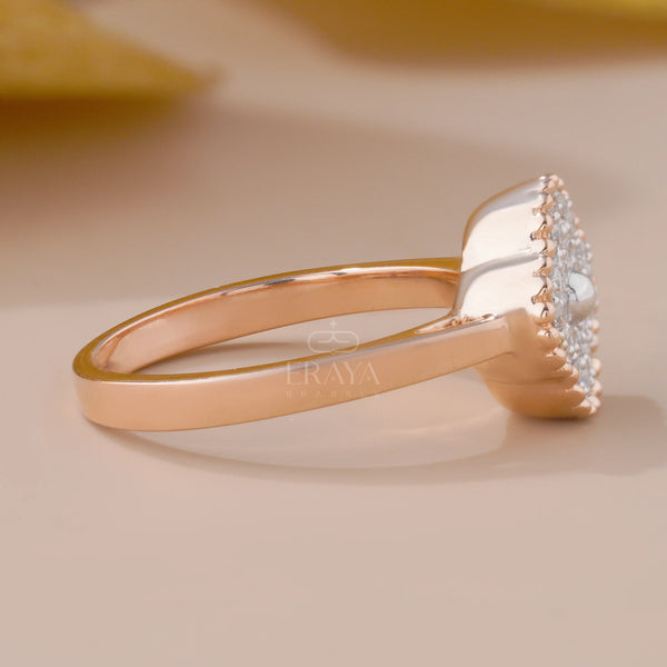 Clover Promise Ring – LG Diamond - Ring