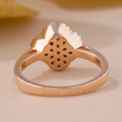 Clover Promise Ring – LG Diamond - erayasparkle