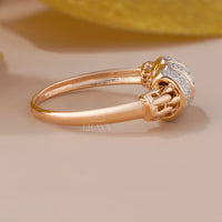 Modern Statement Band – Lab Grown Diamond Ring - Ring