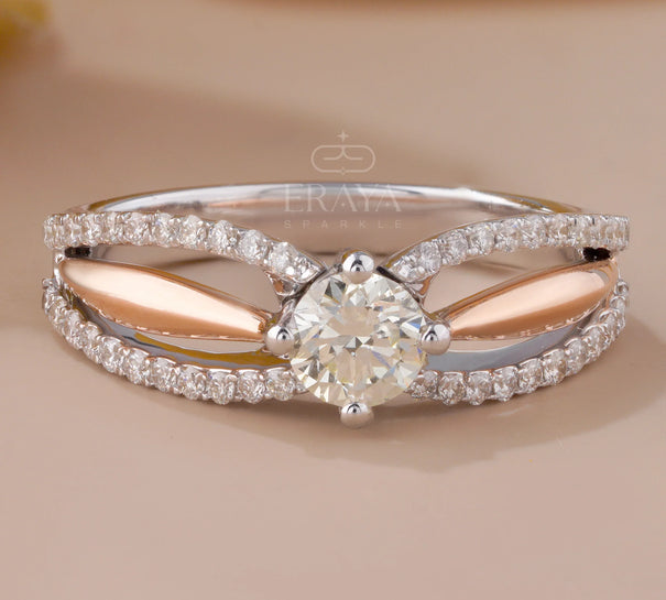 Crossover Bridal Ring – LG Diamond - Ring