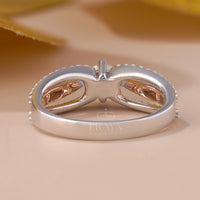 Crossover Bridal Ring – LG Diamond - Ring