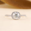Cushion Lab-Diamond Halo Ring - Ring