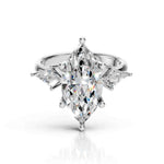 Lab Grown Marquise Diamond Engagement ring