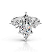 Lab Grown Marquise Diamond Engagement ring