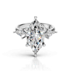Lab Grown Marquise Diamond Engagement ring