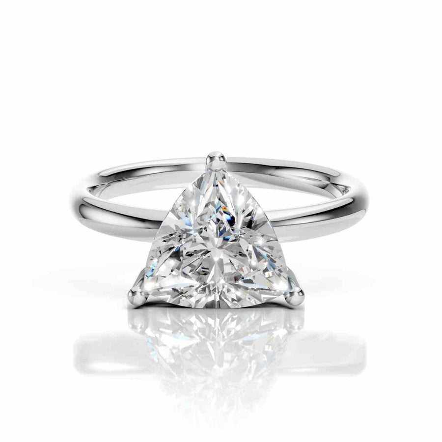 Trillion Cut Engagement Ring | 1.90 CT Diamond