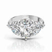 Pear Shaped Ring – Yellow Gold Lab Diamond