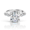 Oval Diamond Engagement Ring | 3.25 CT Lab Diamond