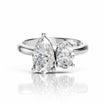 Toi et Moi Ring | Pear & Oval Lab Diamond