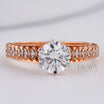 Solitaire 1ct Ring with Lab Diamond - Ring