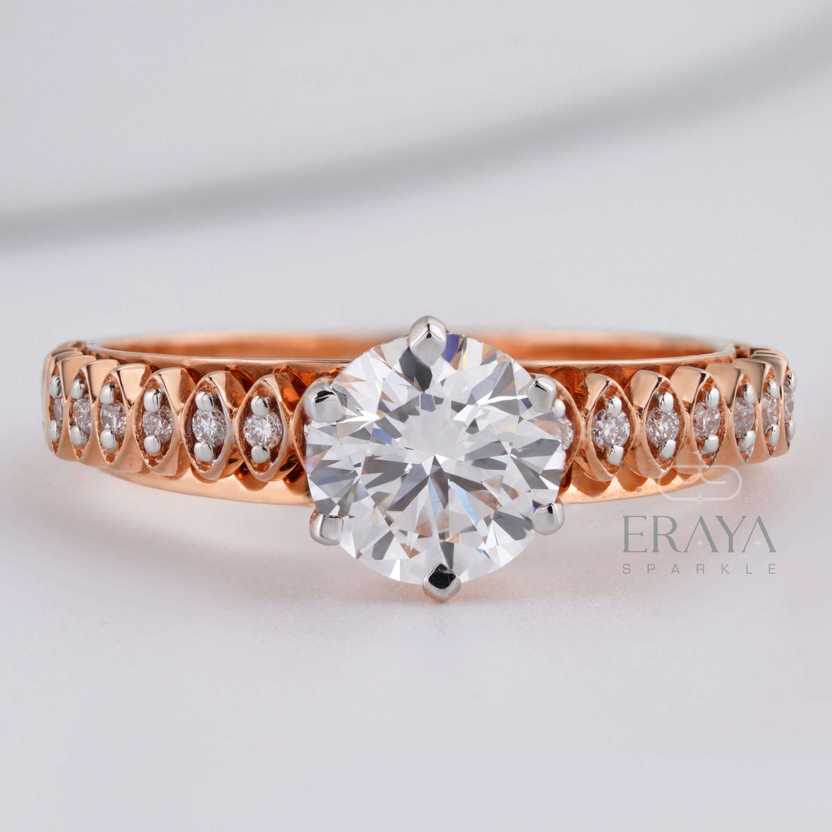Solitaire 1ct Ring with Lab Diamond