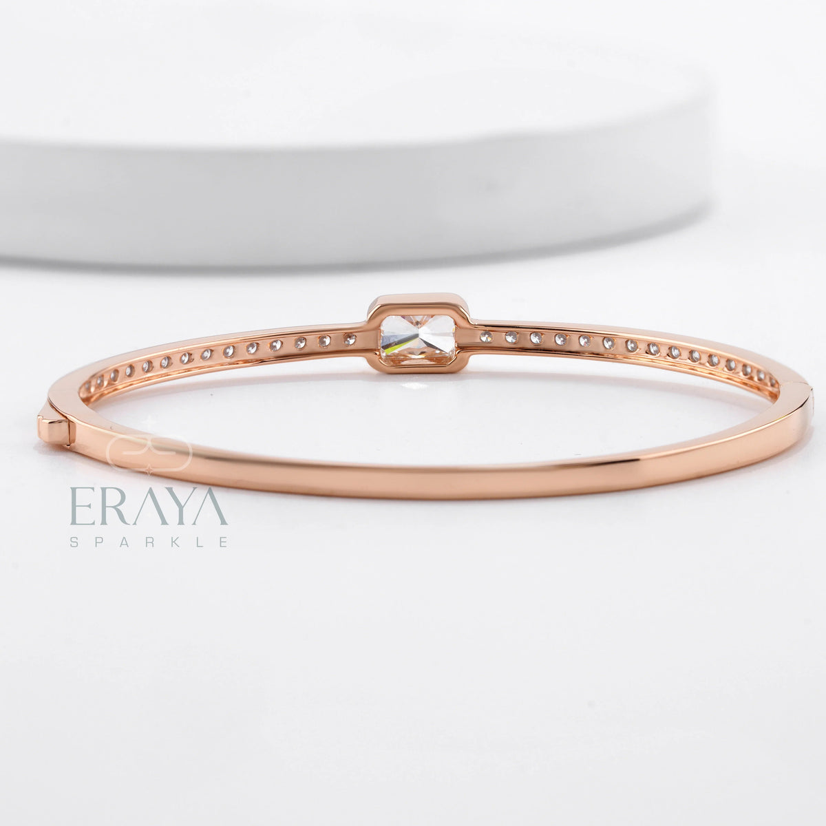 Emerald Cut Bracelet with Ethical diamond