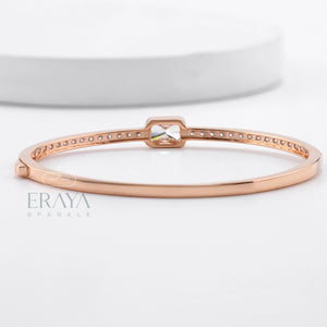 Emerald Cut Bracelet with Ethical diamond -