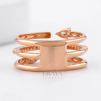 Pear Marquise Ring with Lab-Grown Diamond - erayasparkle