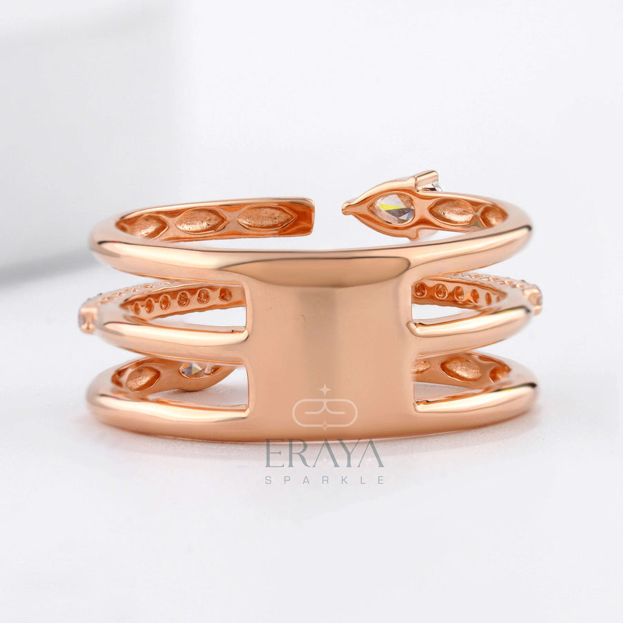 Pear Marquise Ring with Lab-Grown Diamond - Ring