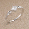 Princess Cut lab grown Diamond Ring - Ring
