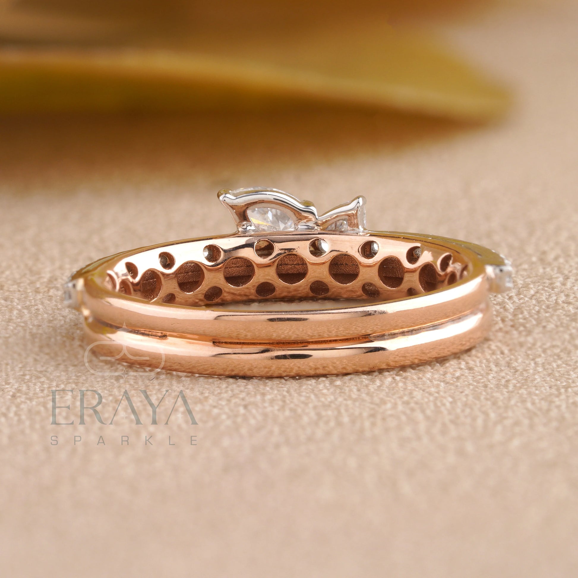 Elegant Pear Shaped Engagement Ring - erayasparkle
