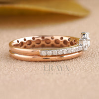 Elegant Pear Shaped Engagement Ring - Ring