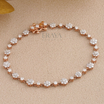 Vintage Cluster Adjustable diamond bracelet for women - 