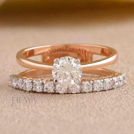 Elegant Solitaire Diamond Ring - erayasparkle