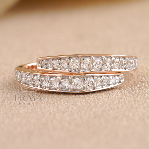 Unique Wrap Ring | Gold Engagement Band| - Ring
