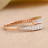 Unique Wrap Ring | Gold Engagement Band| - Ring