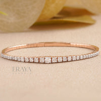 Dainty Diamond Stacking Bracelet - bracelate