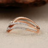 Bridal Split Band – Lab Diamond Ring - Ring