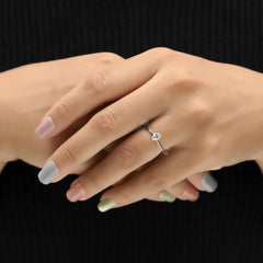 Teardrop Diamond Ring | Pear Solitaire