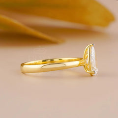 Toi et Moi Ring | Pear & Oval Lab Diamond