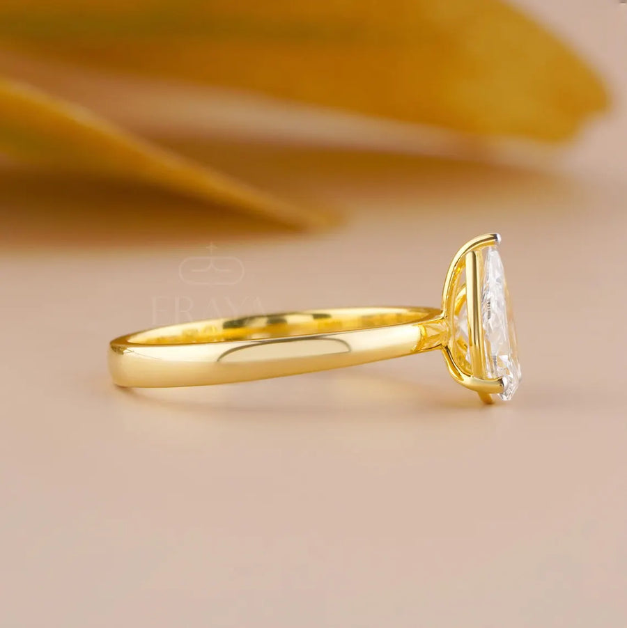 Toi et Moi Ring | Pear & Oval Lab Diamond